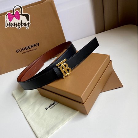 Burberry Black Belt 3.0cm