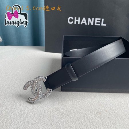 Chanel Black Belt