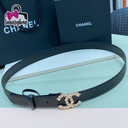 Chanel Calfskin Belt 3.0cm