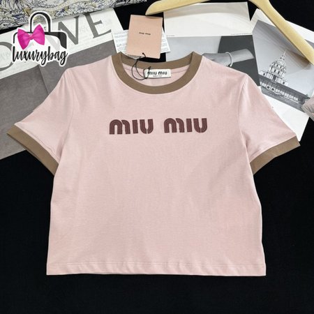 Miu Miu Pink T-Shirt