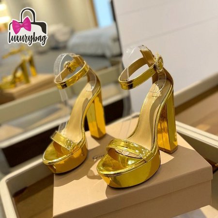 Gianvito Rossi Yellow Sandals 34-42