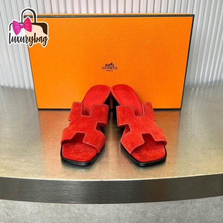 Hermes Red Sandals 35-40