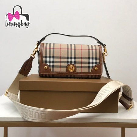 Burberry Top Handle Note Bag