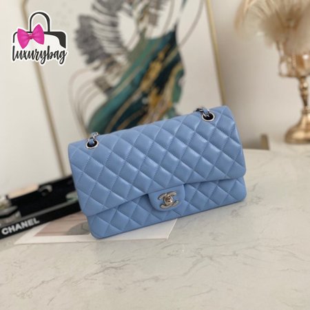 Chanel Chanel Classic Flap Bag A01112 Y04059 Na104 Sky Blue