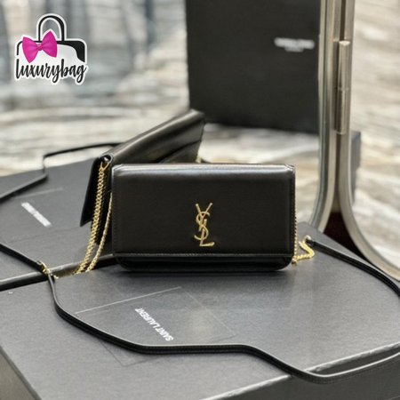 Saint Laurent Monogram Phone Pouch