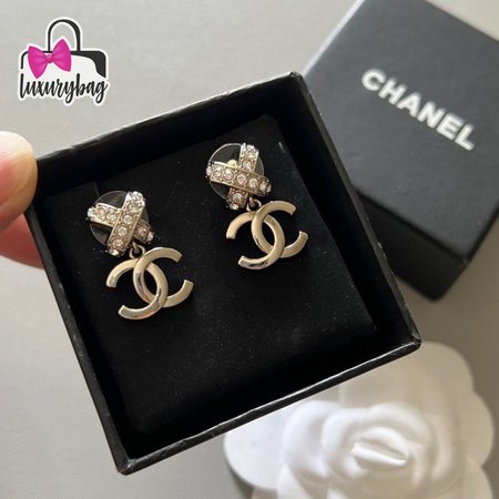 Chanel CC Earrings