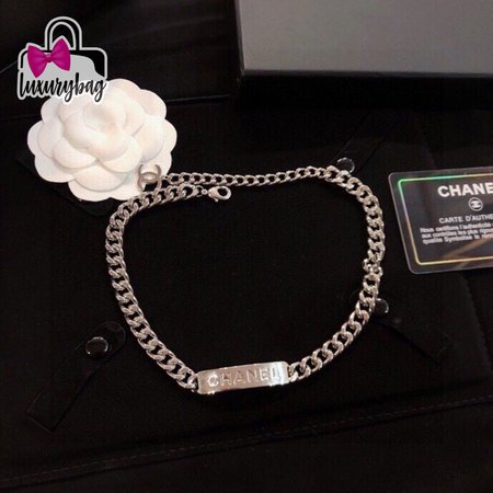 Chanel Curb Chain Necklace