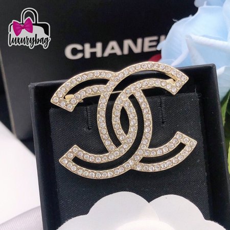 Chanel Double C Brooch