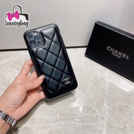 Chanel Leather Phone Case