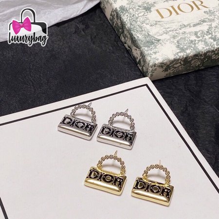 Dior Bag-shaped Earrings