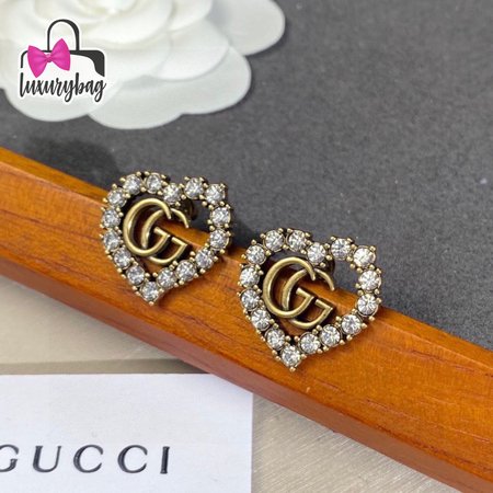 Gucci Heart Stud Earrings