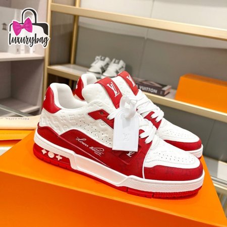 trainer #54 signature red white