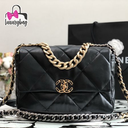 Chanel 19 Handbag Lambskin