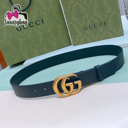 Gucci Double G Leather Belt