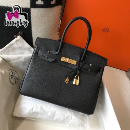 Hermes Birkin 25 Black Togo