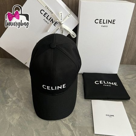 Celine Cotton Baseball Cap