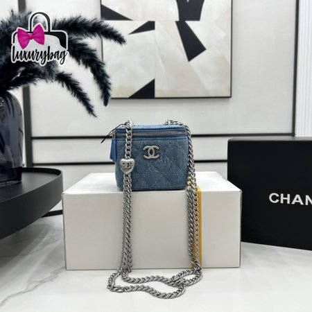 Chanel Fossil Leather Purse Shoulder Strap