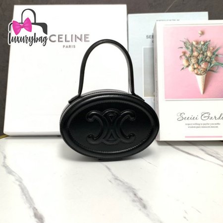 Celine Cuir Triomphe Black 198613