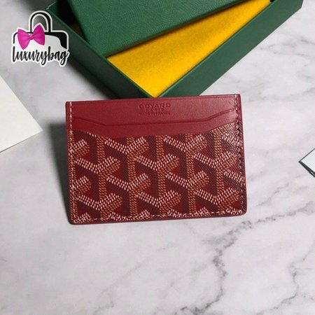 Goyard Porte-cartes Saint-Sulpice Red