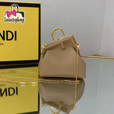 Nano Fendi First Charm Beige 7AS051ABVEF0E65