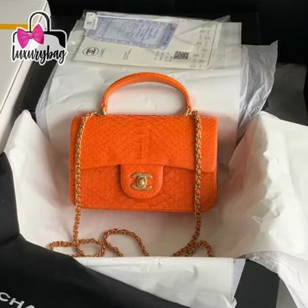 Chanel CF Orange AS2431