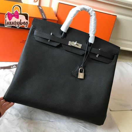 Hermes Birkin HAC Togo 50 Noir Black