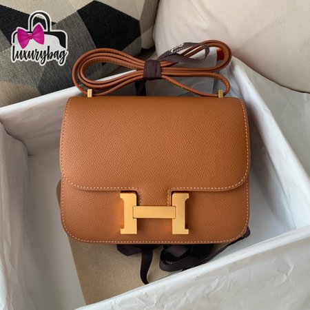 Hermes Constance Mini Gold