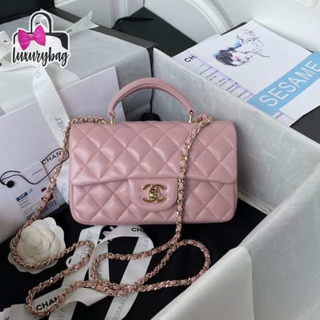 Chanel Mini CF Handle AS243?1 Pink