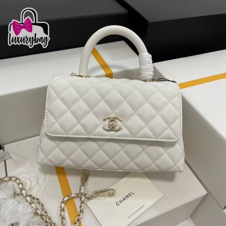 Chanel Coco Handle 92990 White