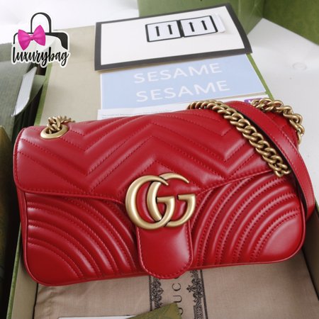 Gucci GG Marmont 443497 Red