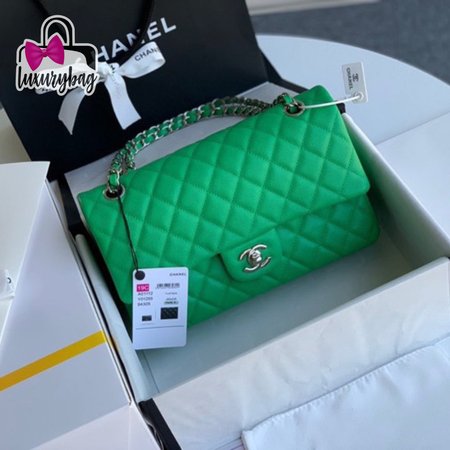 Chanel CF Green Shoulder Bag