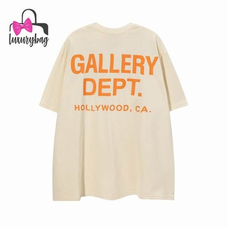 Gallery Dept Souvenir T-Shirt Cream/Orange