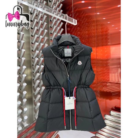 Moncler Gerardmer Down Vest In Black