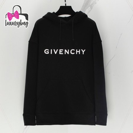 Givenchy Archetype Slim Fit Hoodie BMJ0HC3YAC-001 S-L