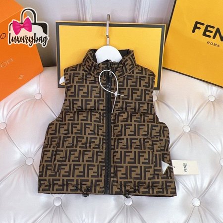 Fendi Brown Vest S-3XL