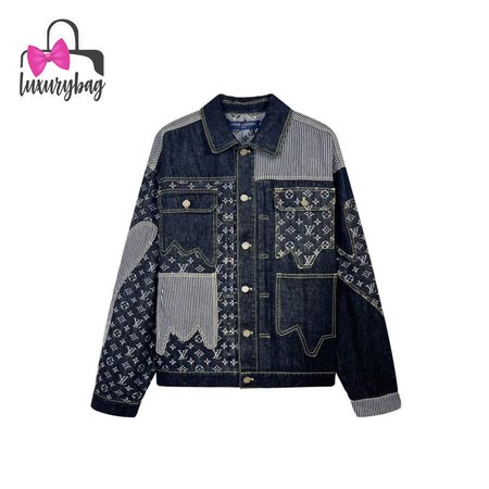 monogram crazy denim workwear jacket 1a9gej m-xl