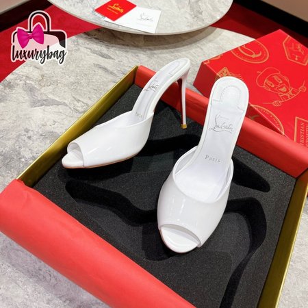 Christian Louboutin Sandals Me Dolly 100mm White 35-39