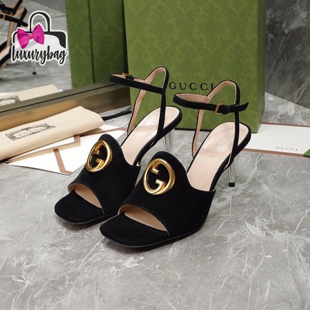 Gucci Blondie Heeled Sandal Black 35-40