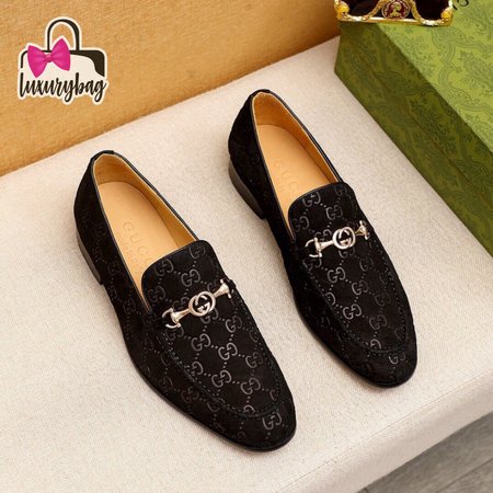 Gucci Jordaan GG Velvet Loafer Black 38-44